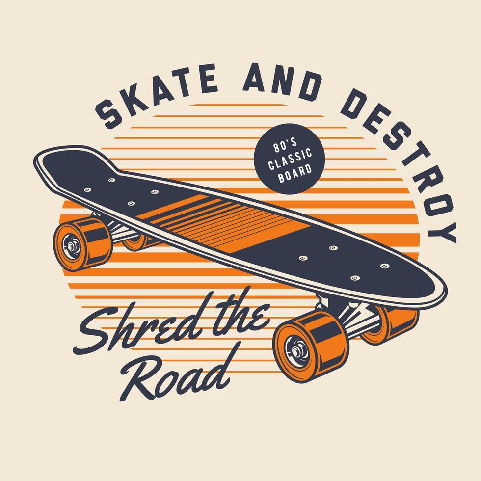 80 S Classic Skateboard Vector Art At Vecteezy 80 S Classic Skateboard Vector Art At Vecteezy