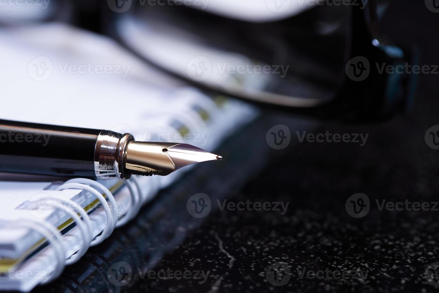 Fountain Pen And Notebook 1030862 Stock Photo at Vecteezy