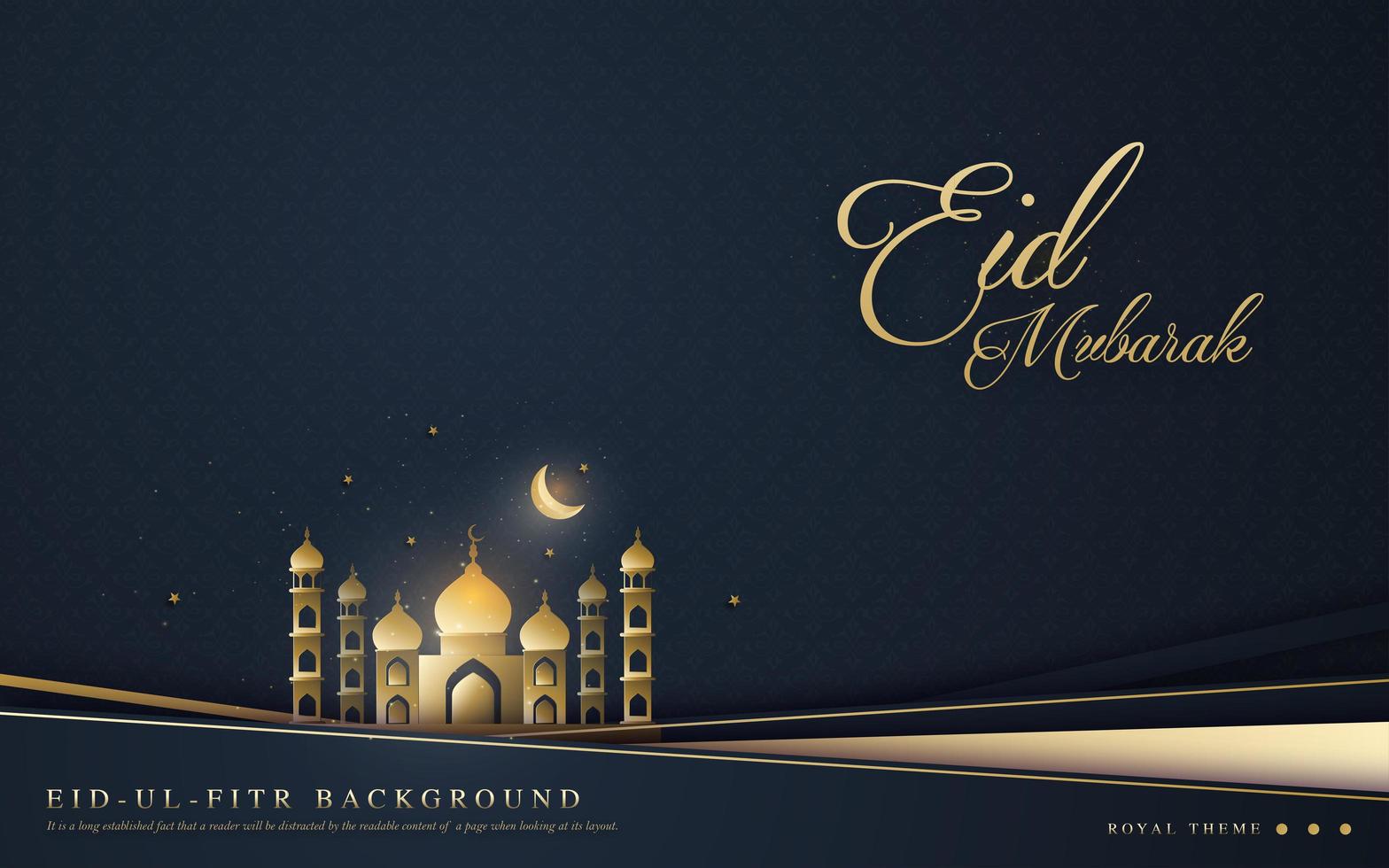 antecedentes para el ramadán eid ul fitr vector