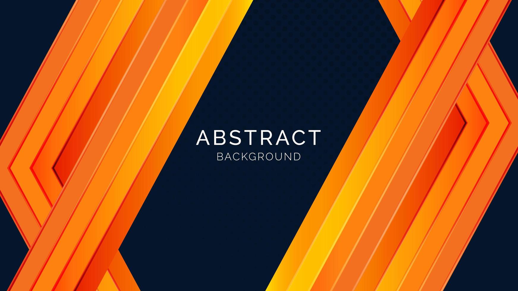 Geometric Orange Lines vector