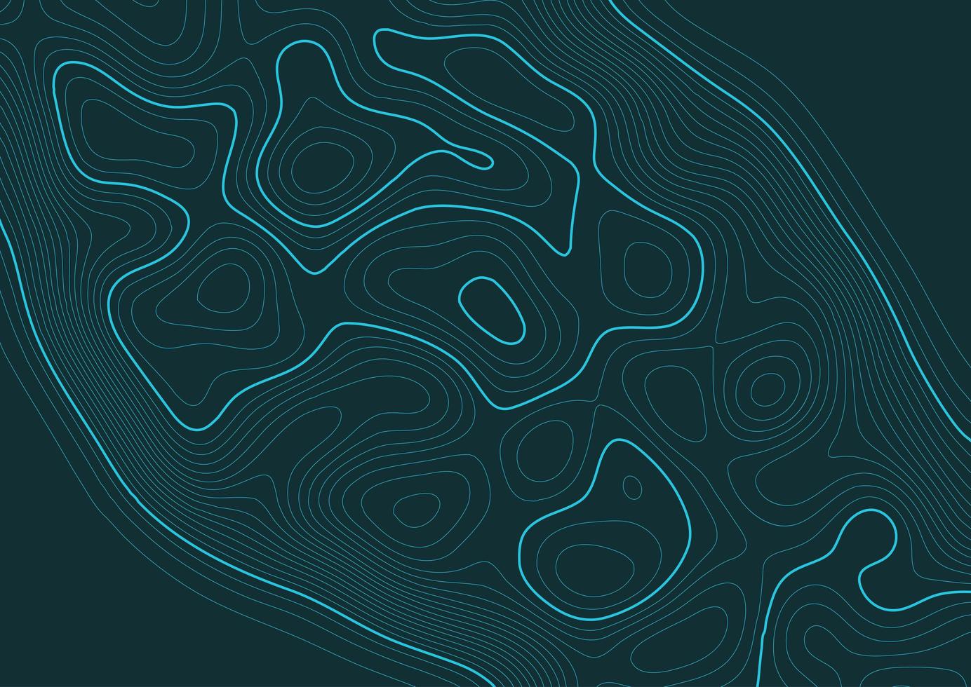 Abstract background with a topography vector