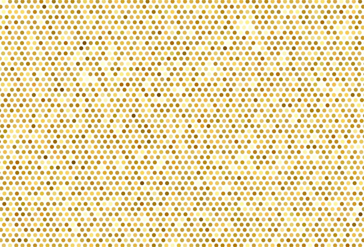 Abstract Golden Dotted Pattern Background vector