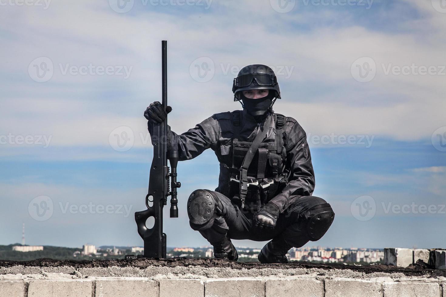 SWAT police sniper photo