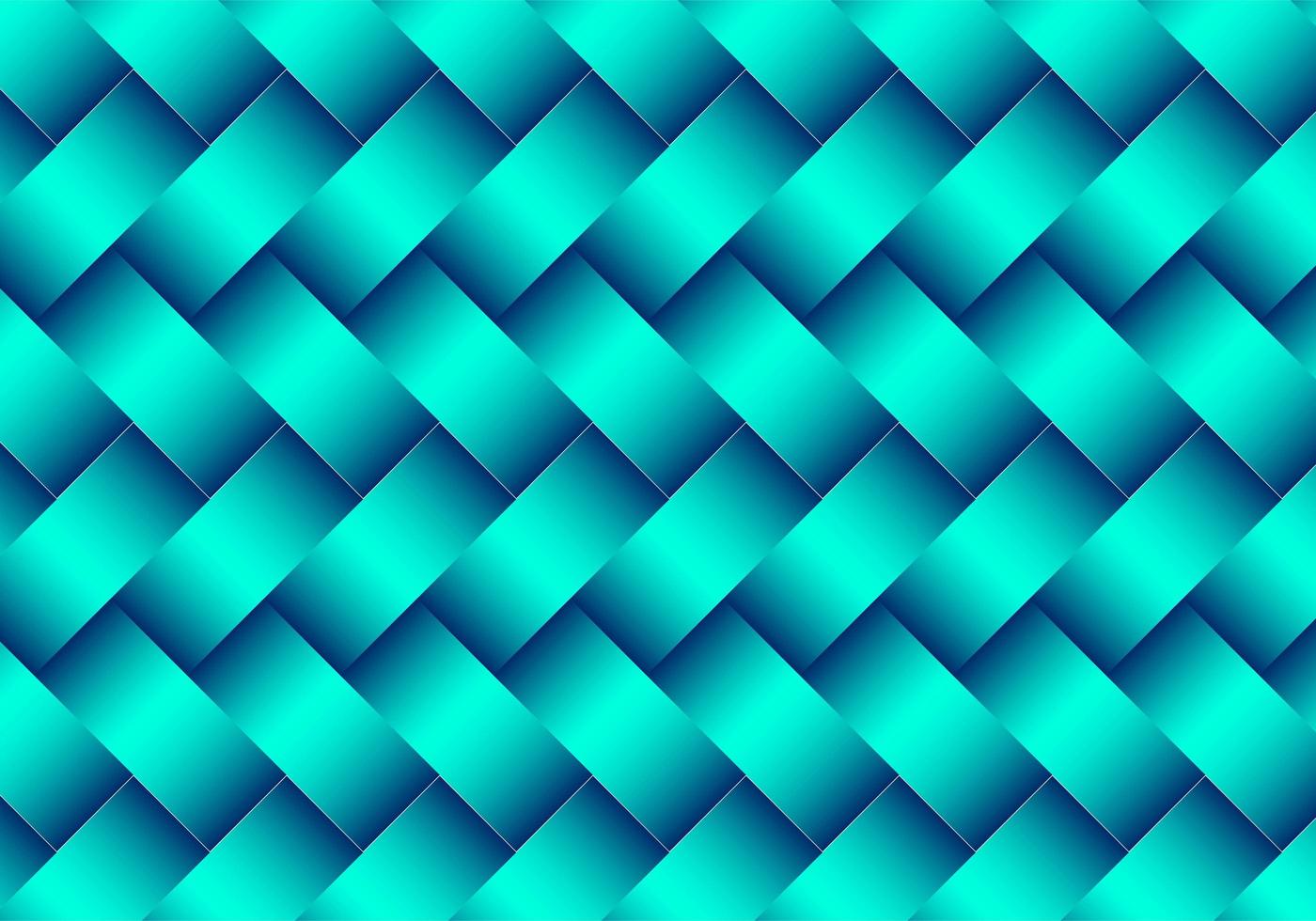 Modern Green 3D Metallic Woven Pattern  vector