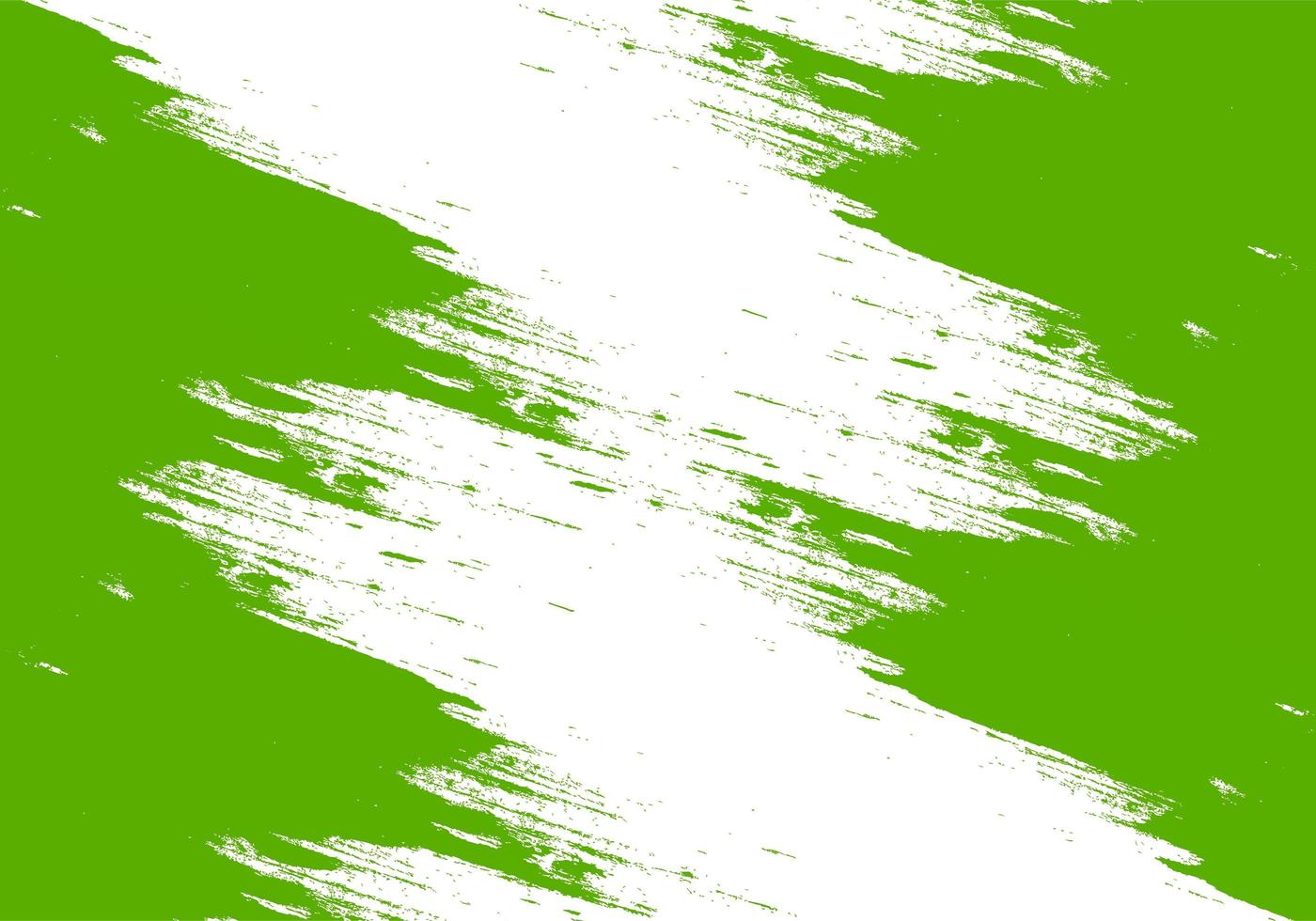 Abstract Green Brushstroke Design vector