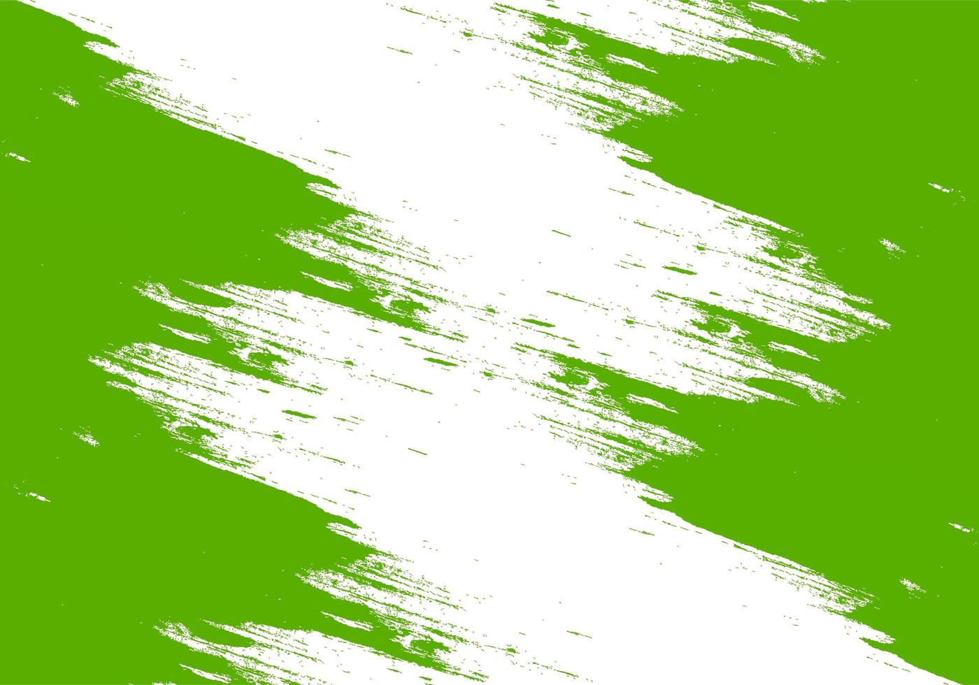 Abstract Green Brushstroke Design vector