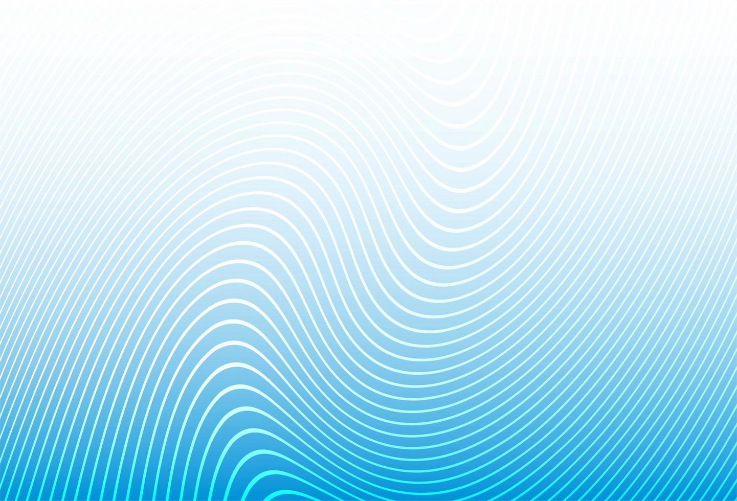 Modern Blue Waves Background vector