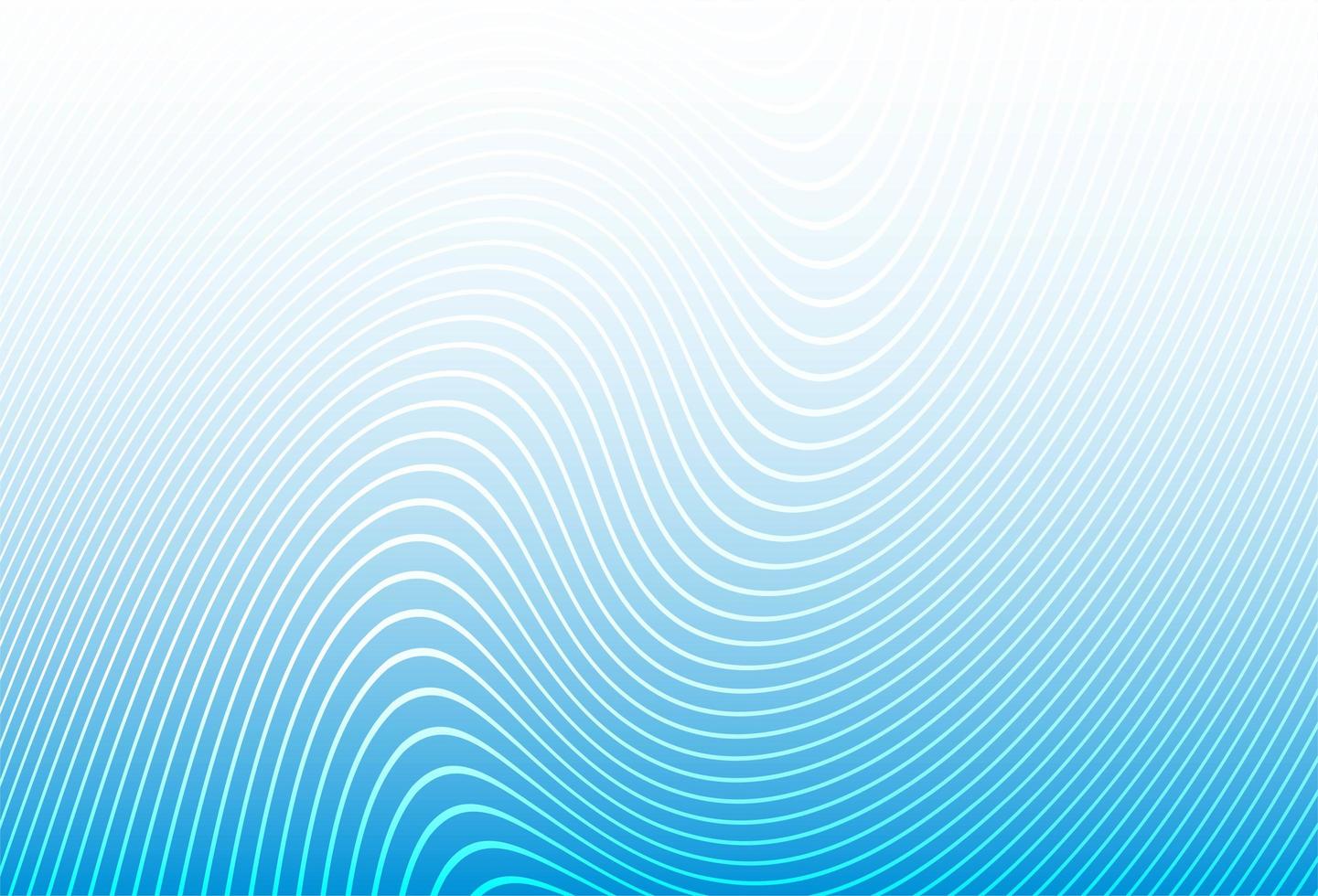 Fondo moderno de ondas azules vector