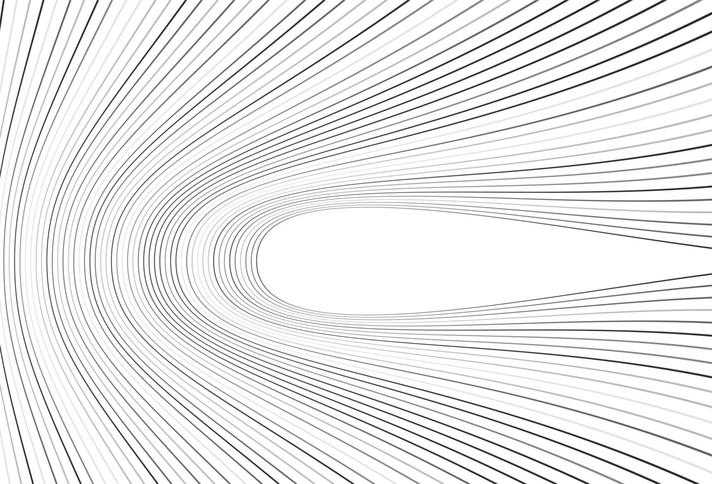 Modern Gray Folded Lines Pattern vector