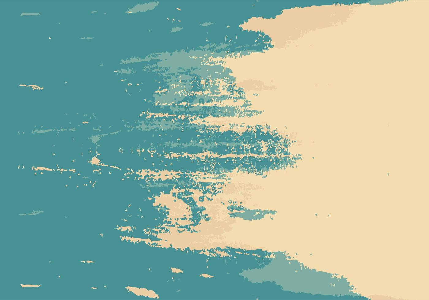 Abstract Dirty Teal and Tan Texture vector