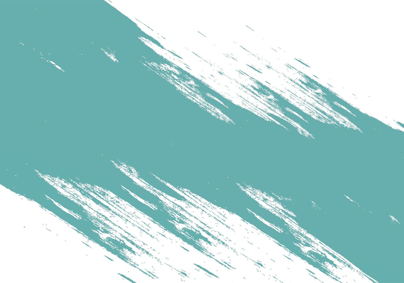 Abstract Teal Brushstroke Texture vector