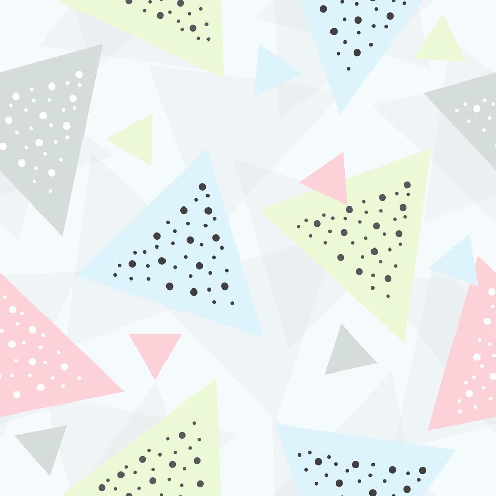 Abstract Pastel Triangle vector