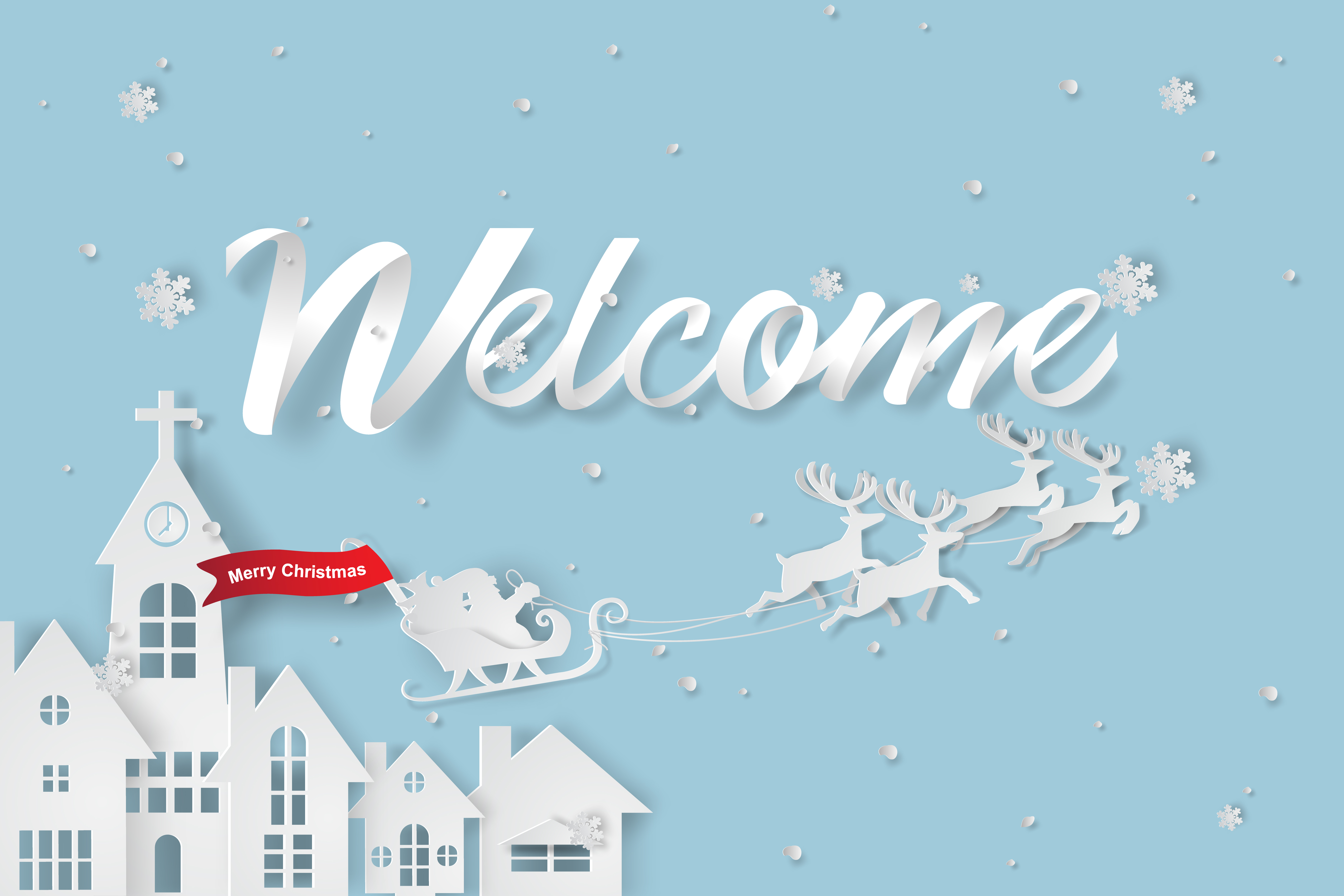 Welcome Christmas Vector Art, Icons, and Graphics for Free Download Welcome Christmas Vector Art, Icons, and Graphics for Free Download
