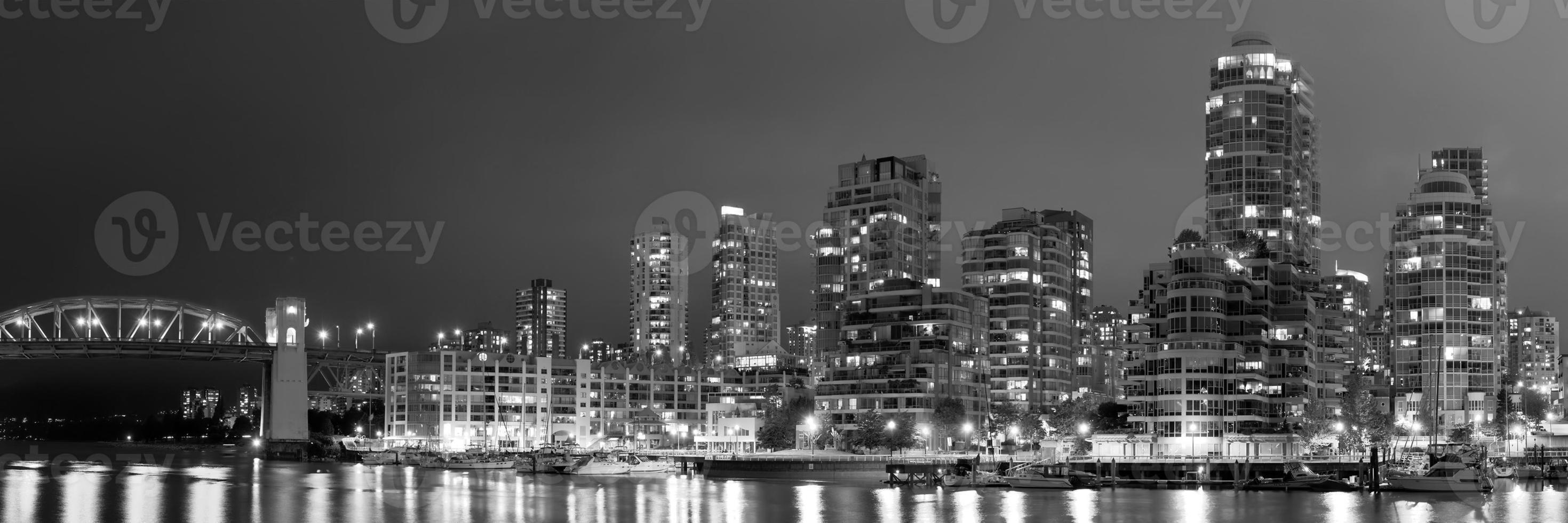 Vancouver noche foto