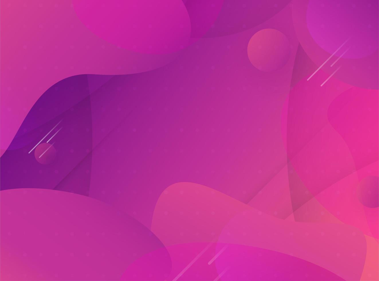 Modern Pink Gradient Fluid Shapes Background  vector