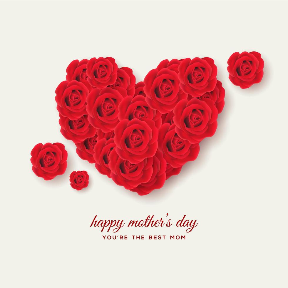 Download Mother's Day Rose Heart - Download Free Vectors, Clipart ...