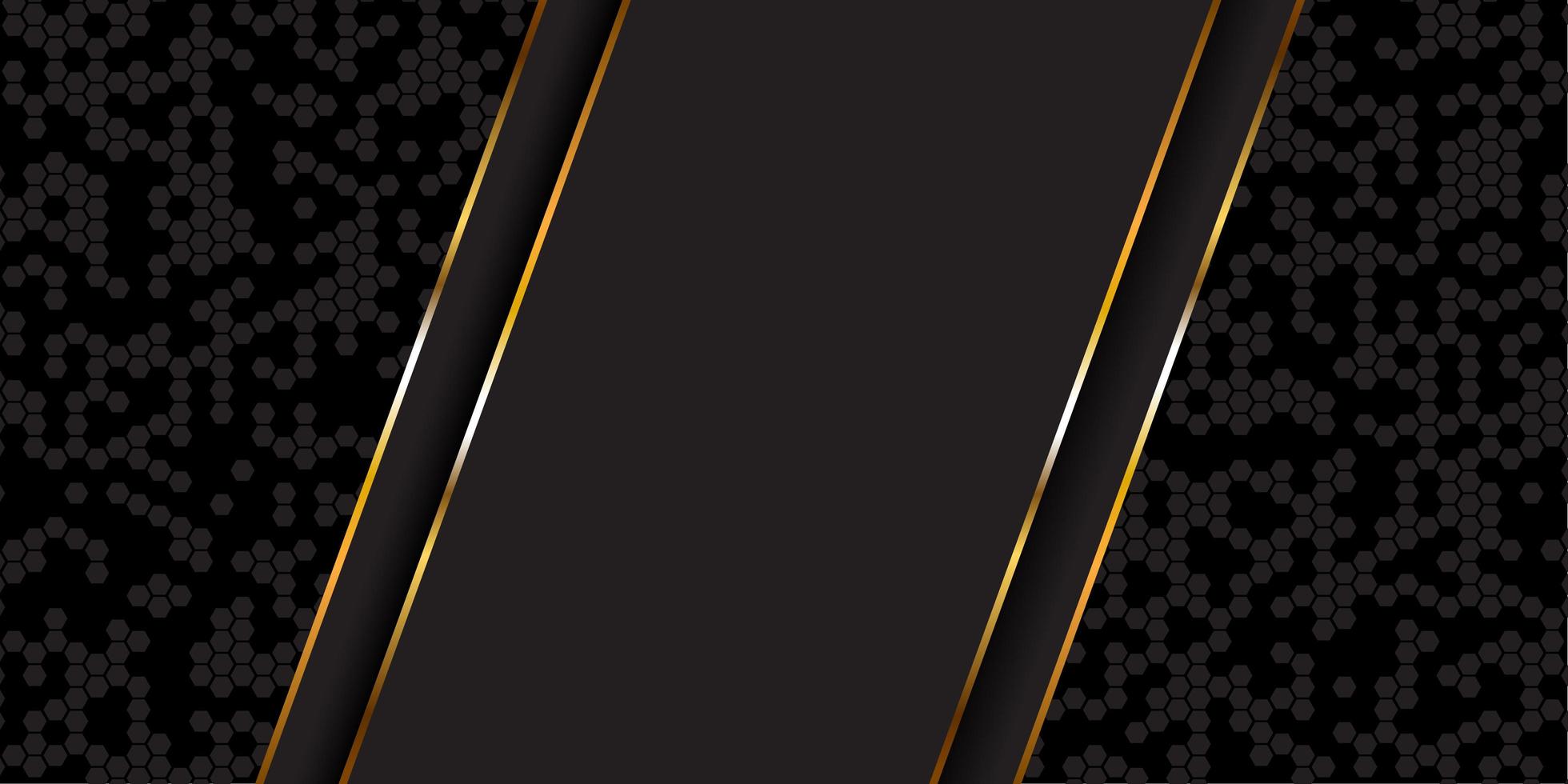  Gold and black background vector