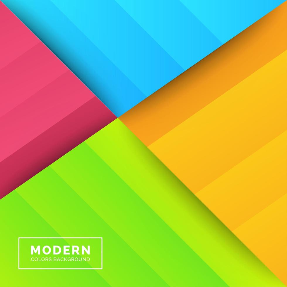 Abstract Colorful Triangle Shape Background vector