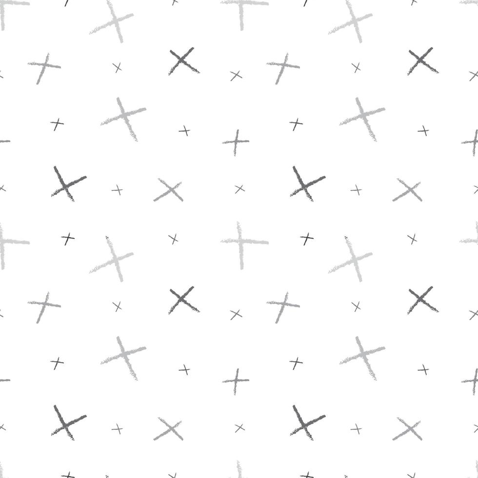 Hand Drawn Geometric X Pattern 1073564 Vector Art at Vecteezy