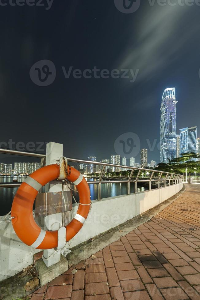 paisaje urbano de hong kong foto
