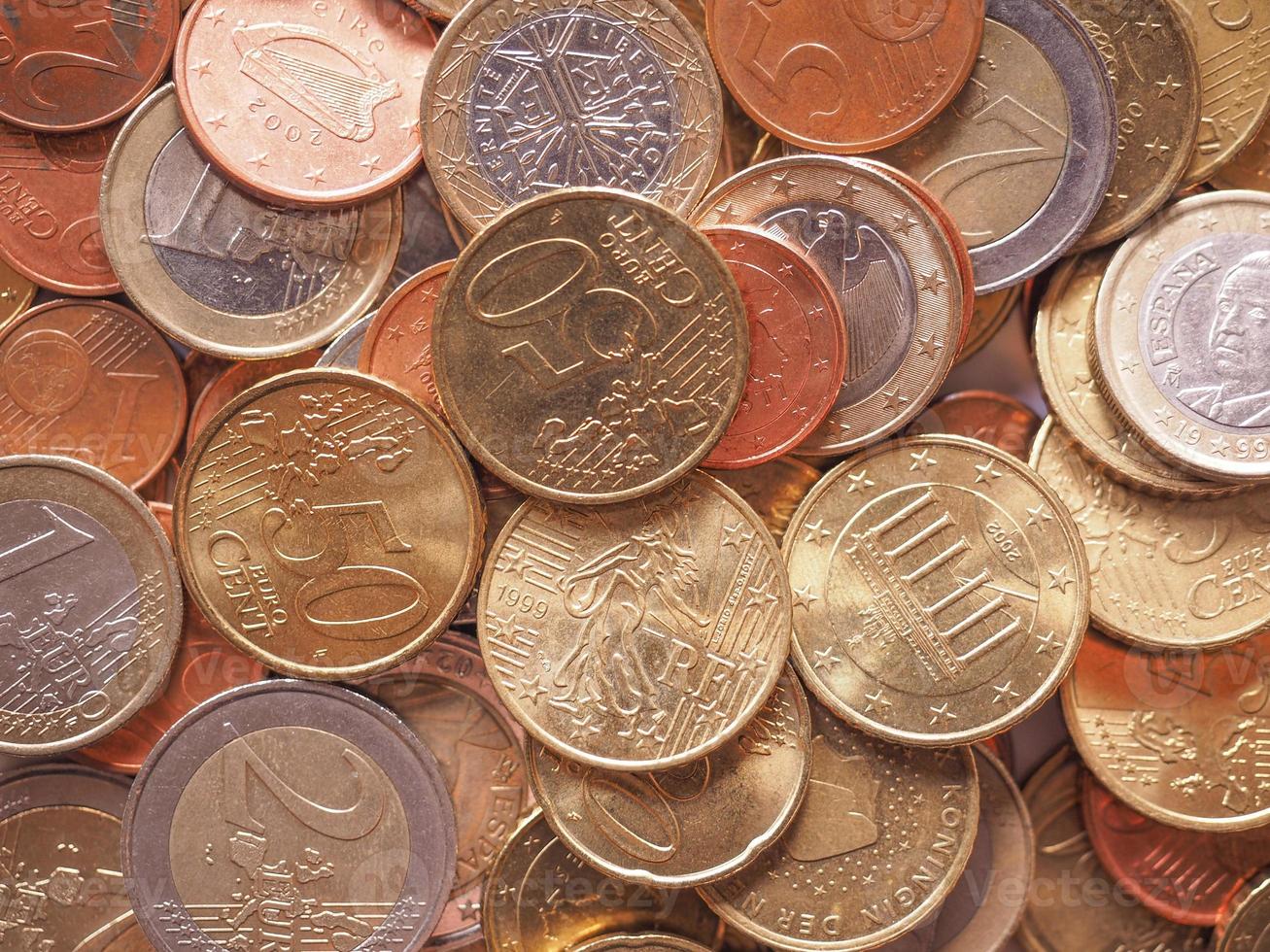 Euro coin photo