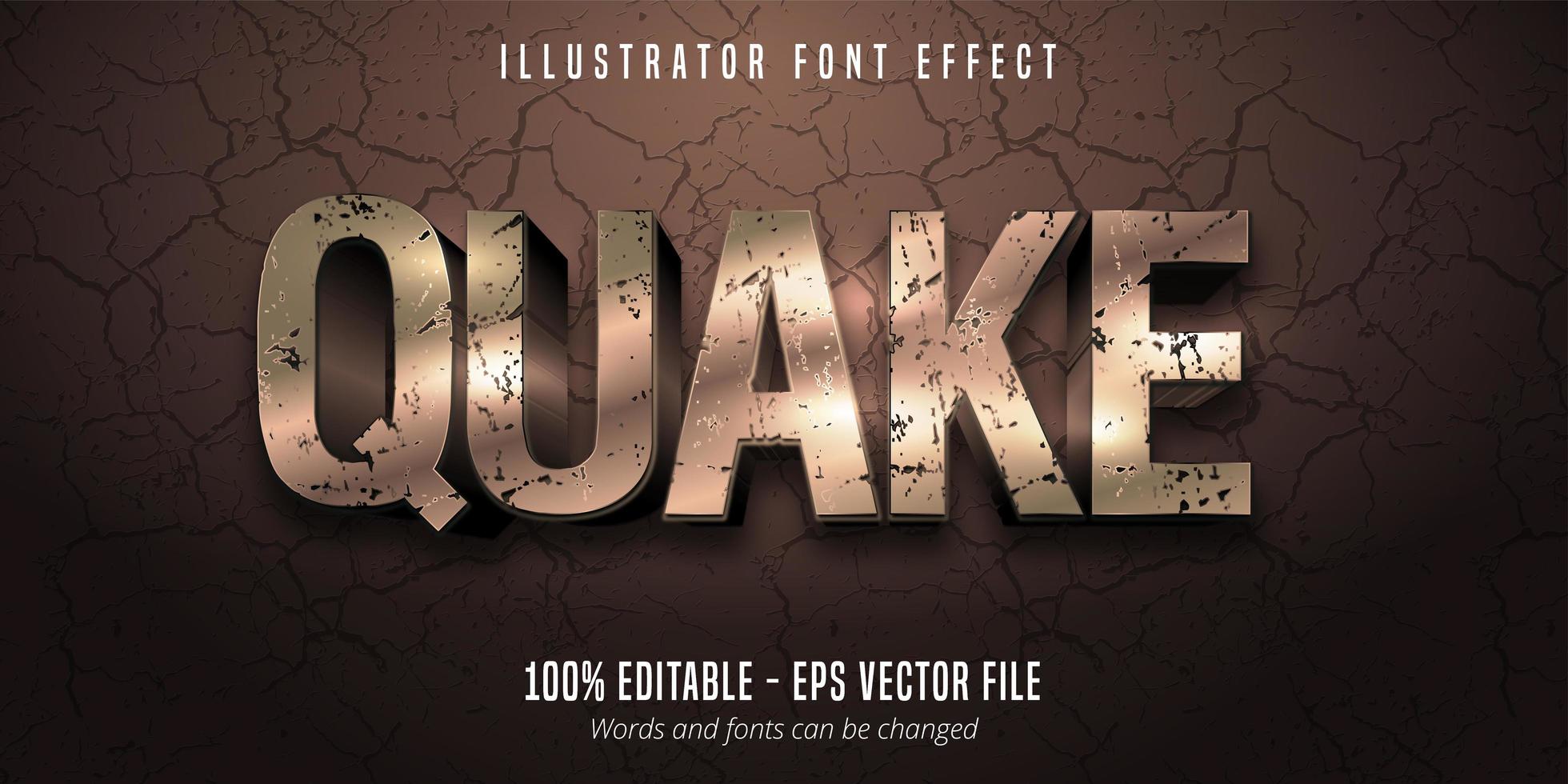 Quake 3D style editable font effect 1084294 Vector Art at Vecteezy