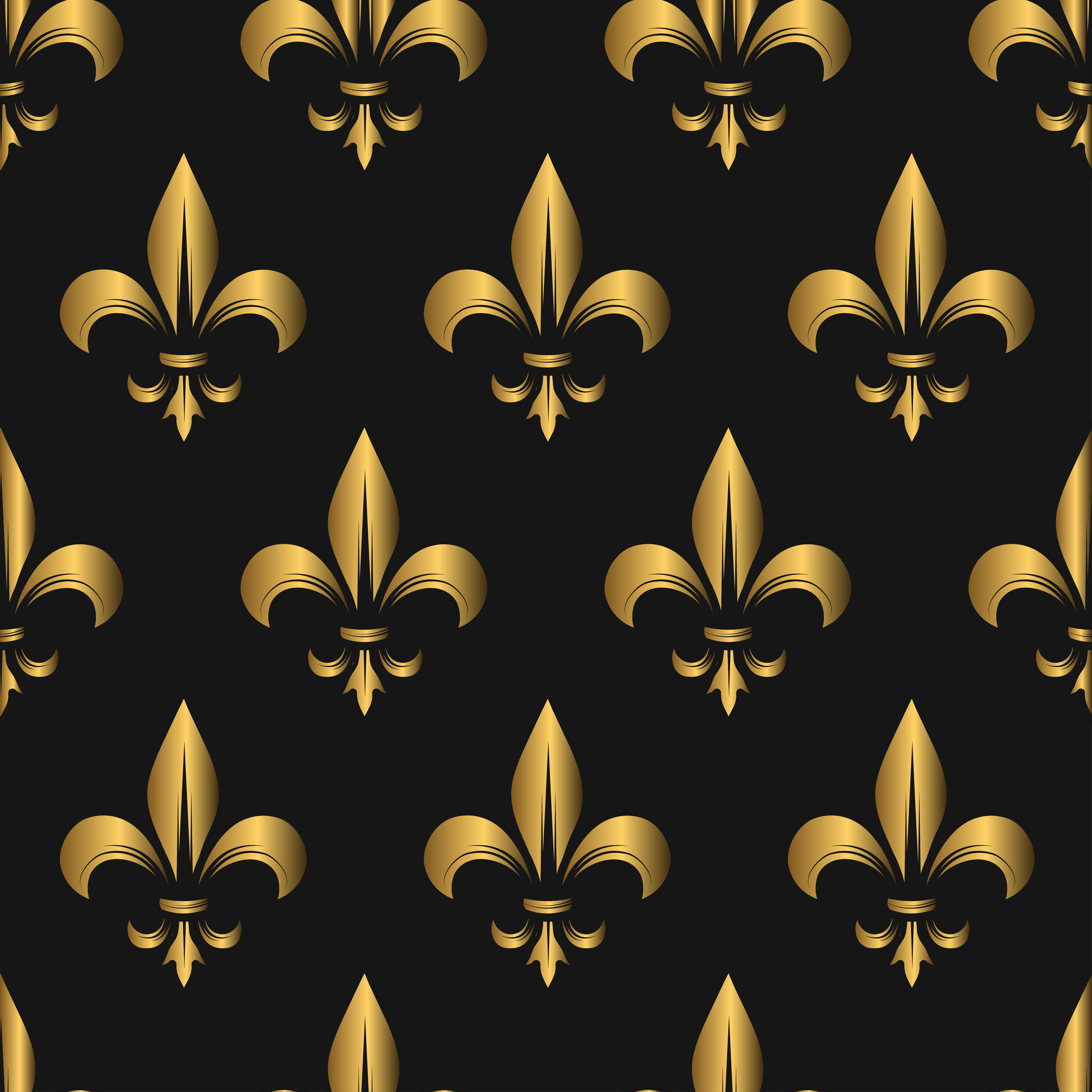 Seamless Golden Fleur De Lis Pattern on Black 1084827 Vector Art at Seamless Golden Fleur De Lis Pattern on Black 1084827 Vector Art at