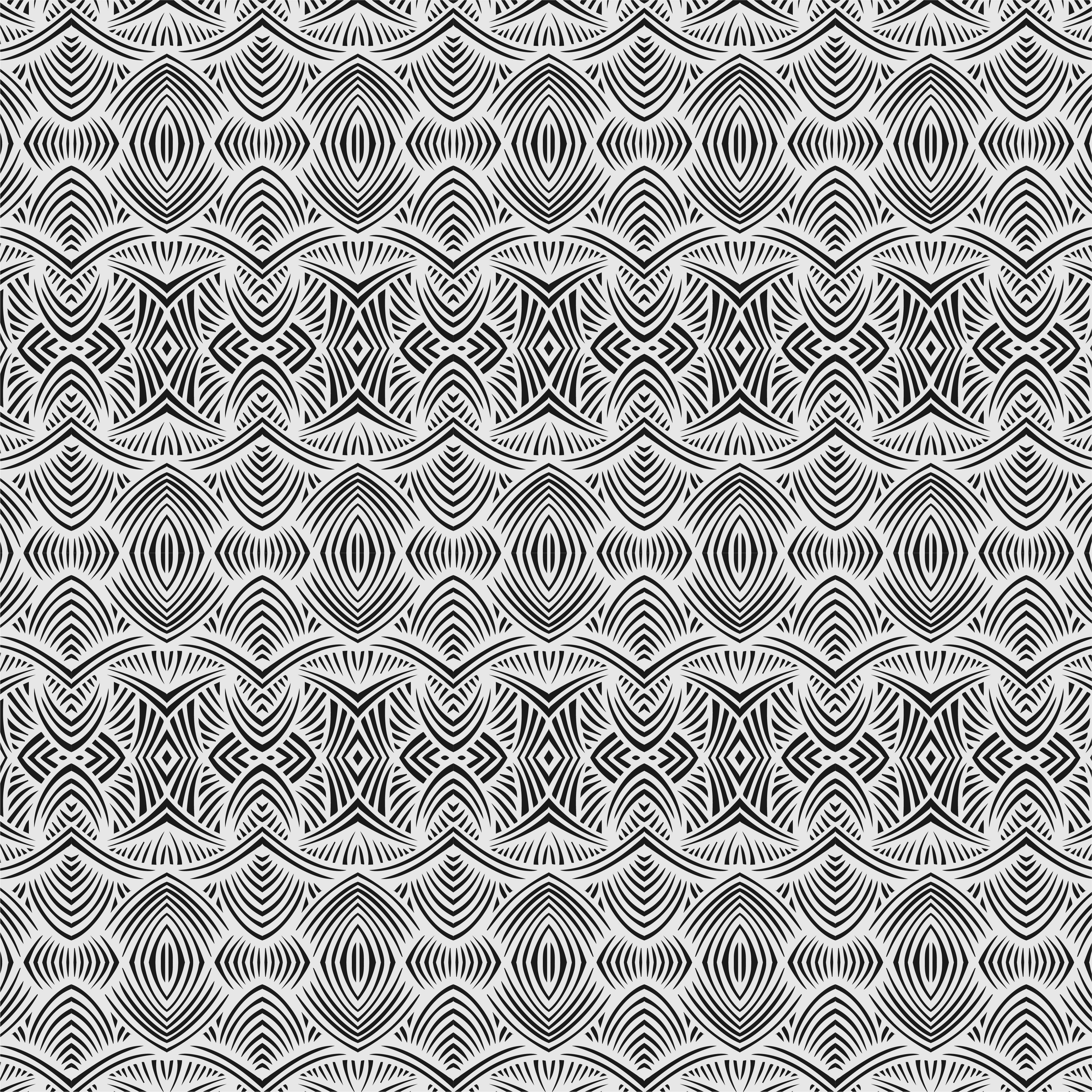Monochrome illusion seamless pattern 1085034 Vector Art at Vecteezy