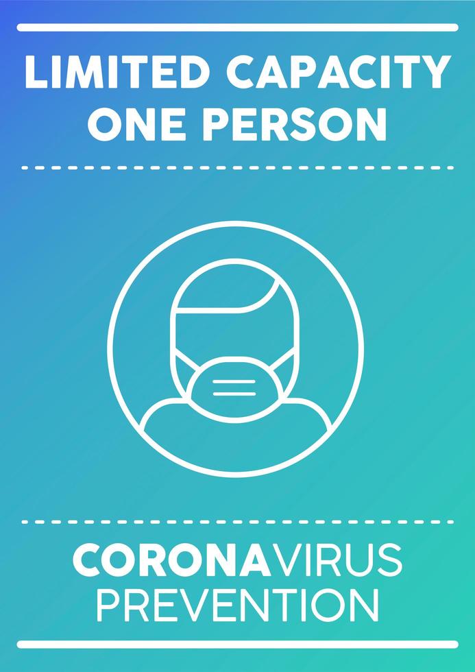 Limited capacity one person person vector