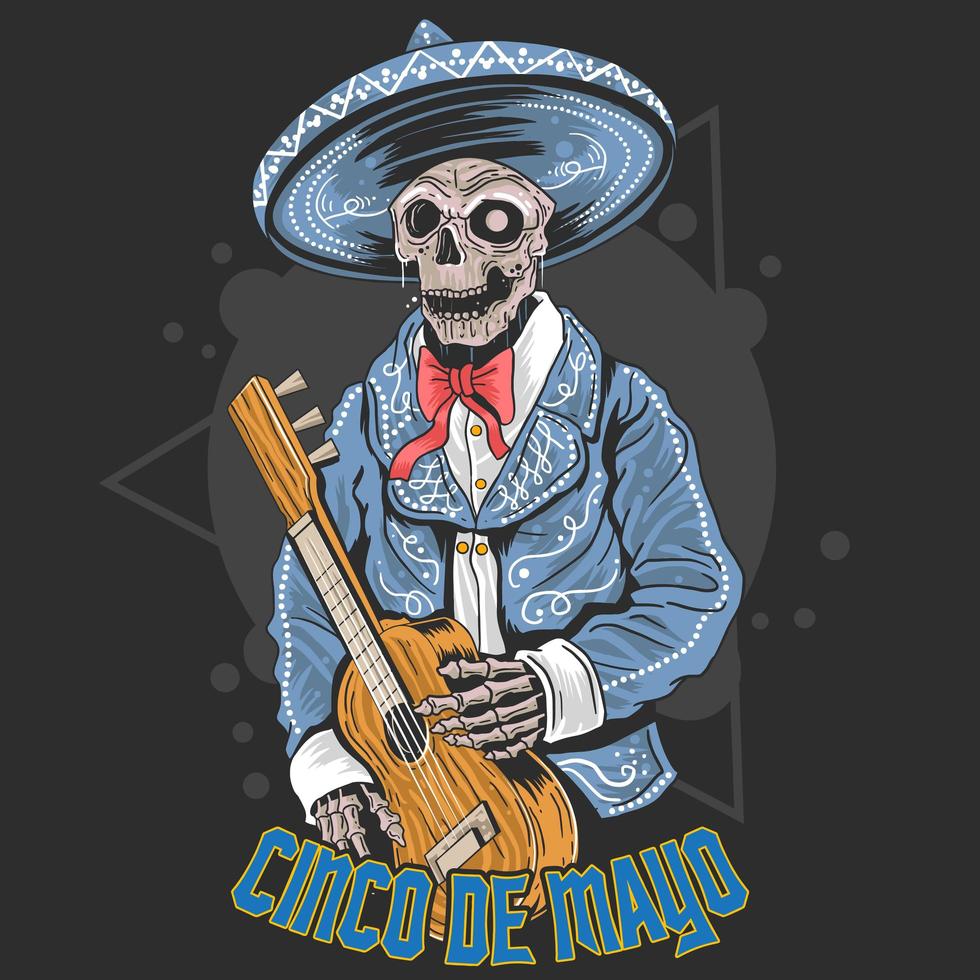 diseño de camisa cinco de mayo vector