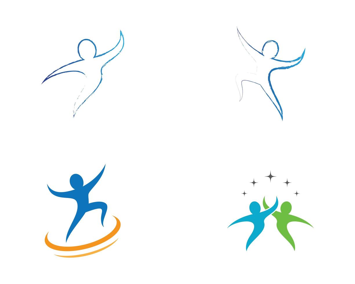 Sport logo icon set  vector