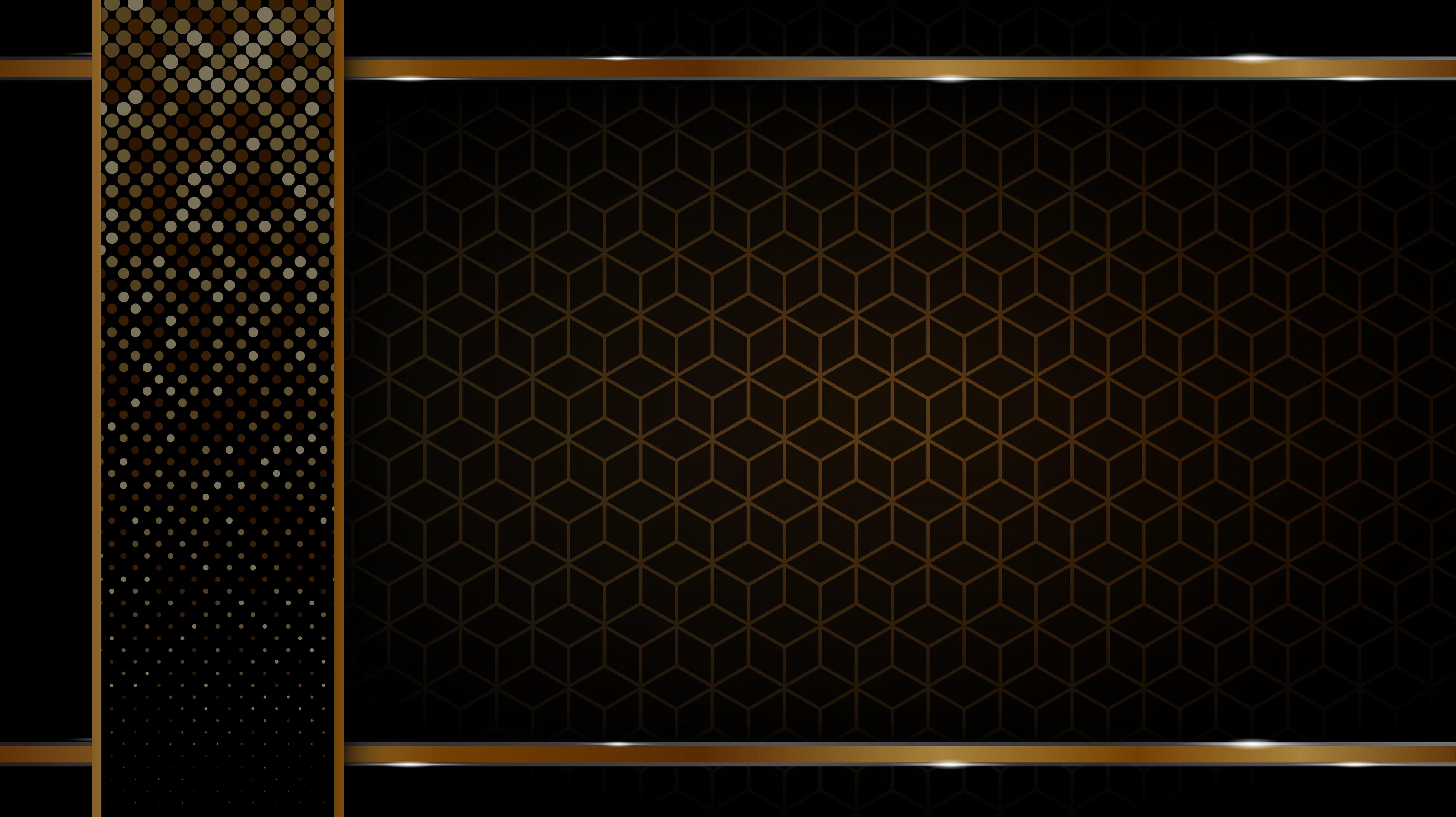 fondo negro y dorado 1100174 Vector en Vecteezy