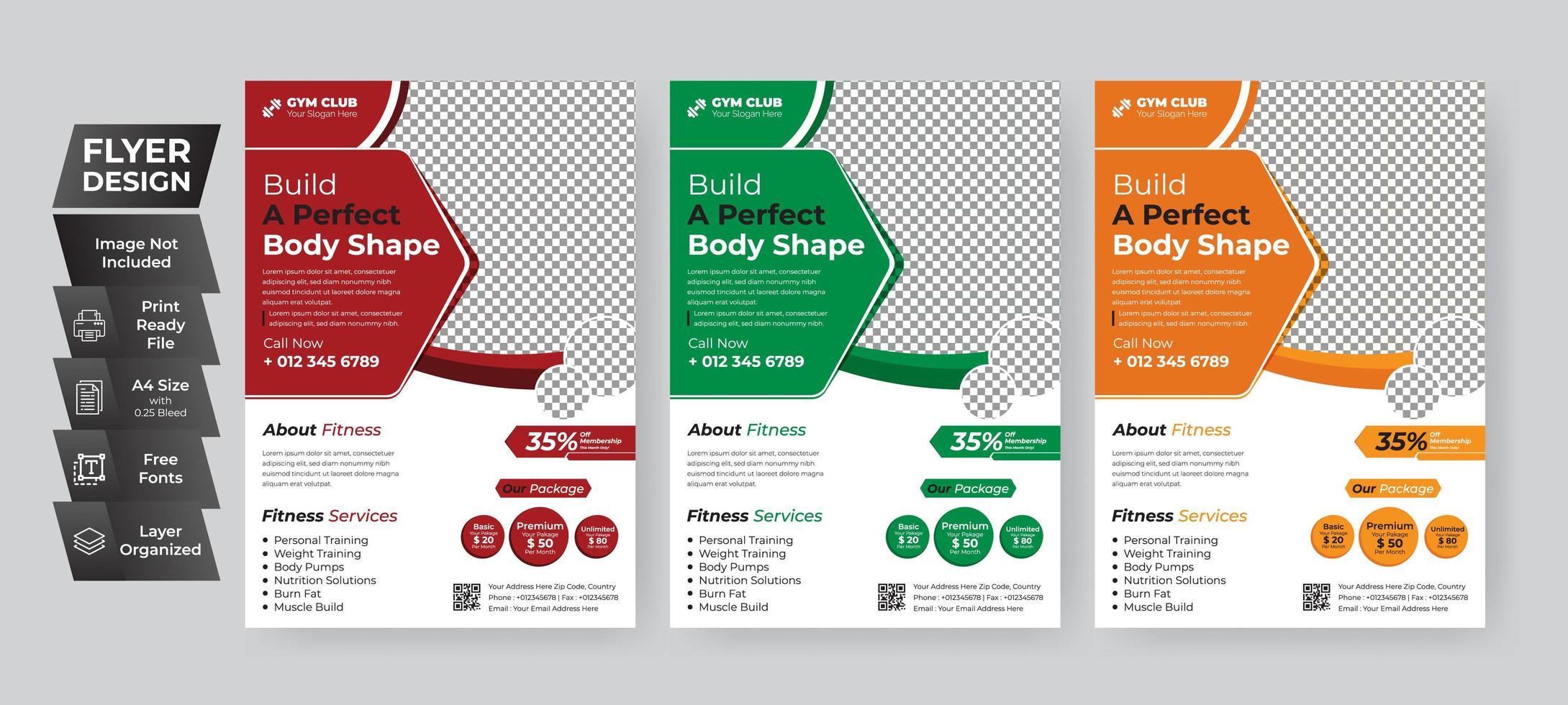 Corporate Business Flyers vector