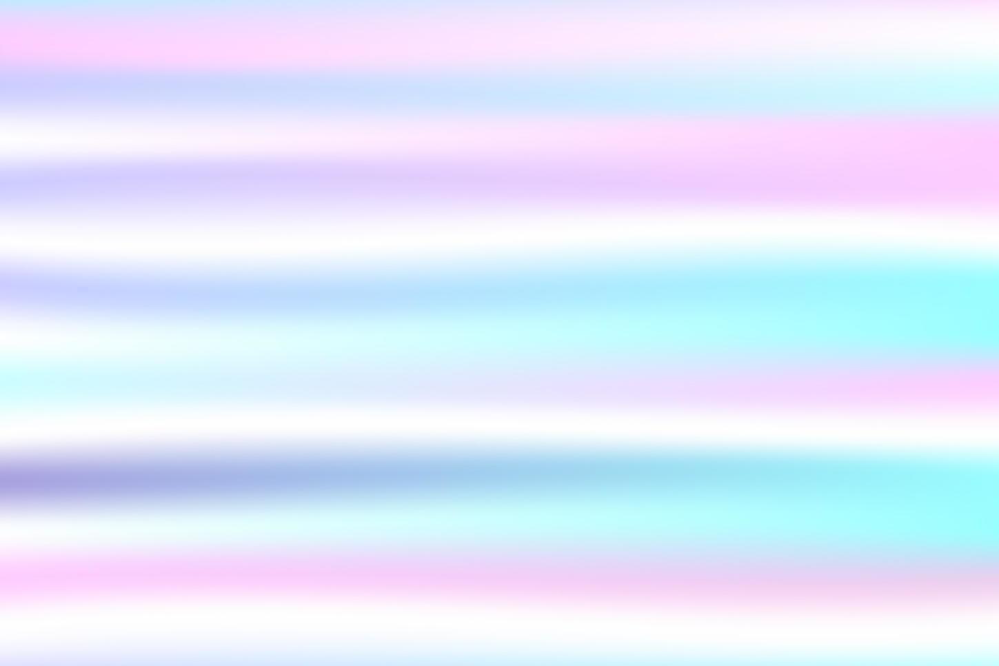 Pastel holographic foil horizontal stripe design vector