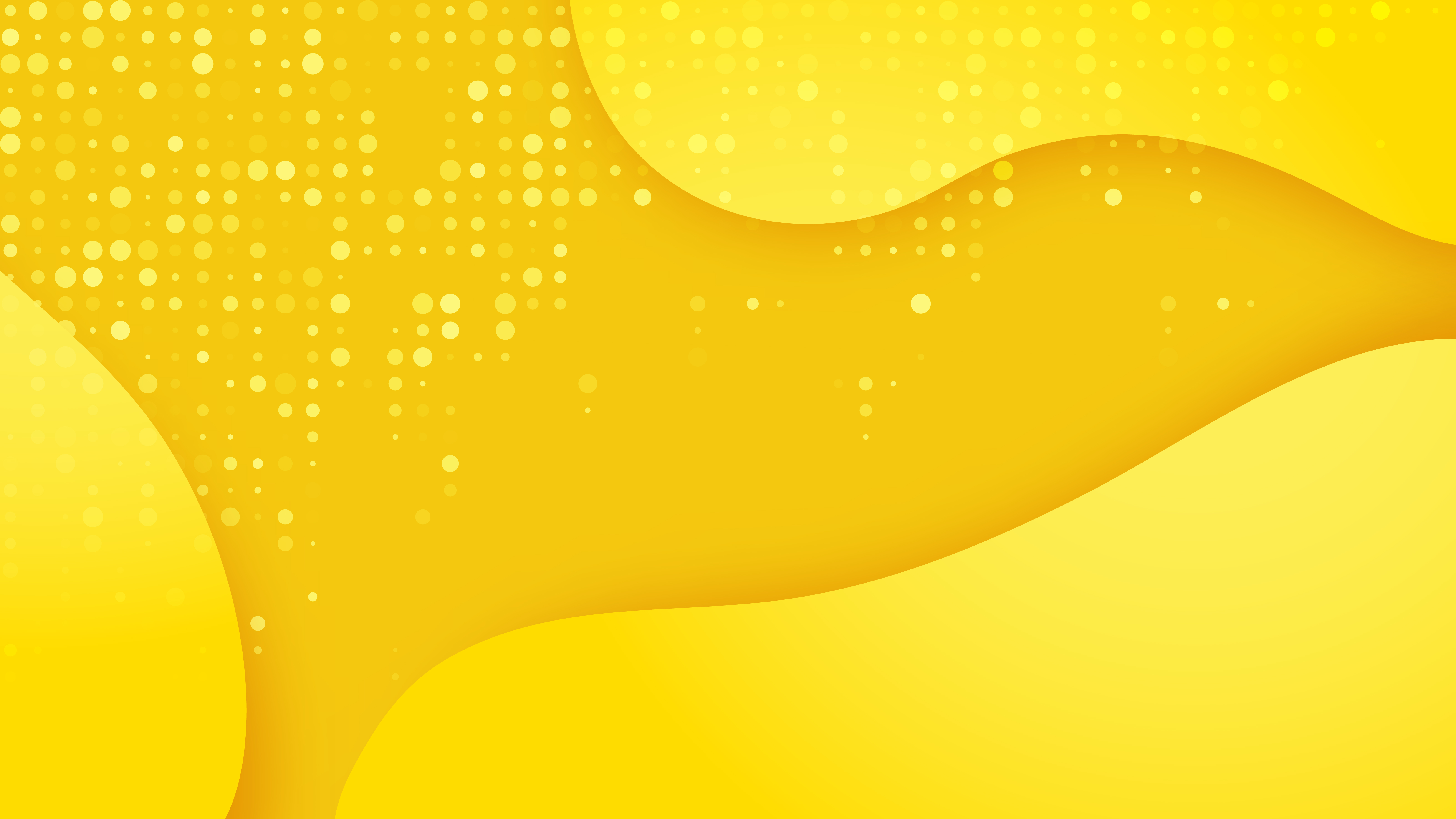 Yellow curved shapes over modern halftone 1105606 Vector Art at Vecteezy