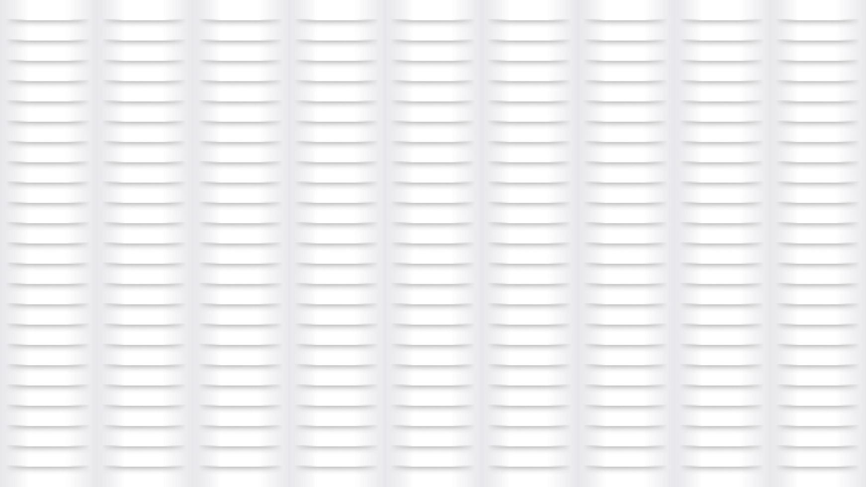 White and gray stacked rectangle column texture vector