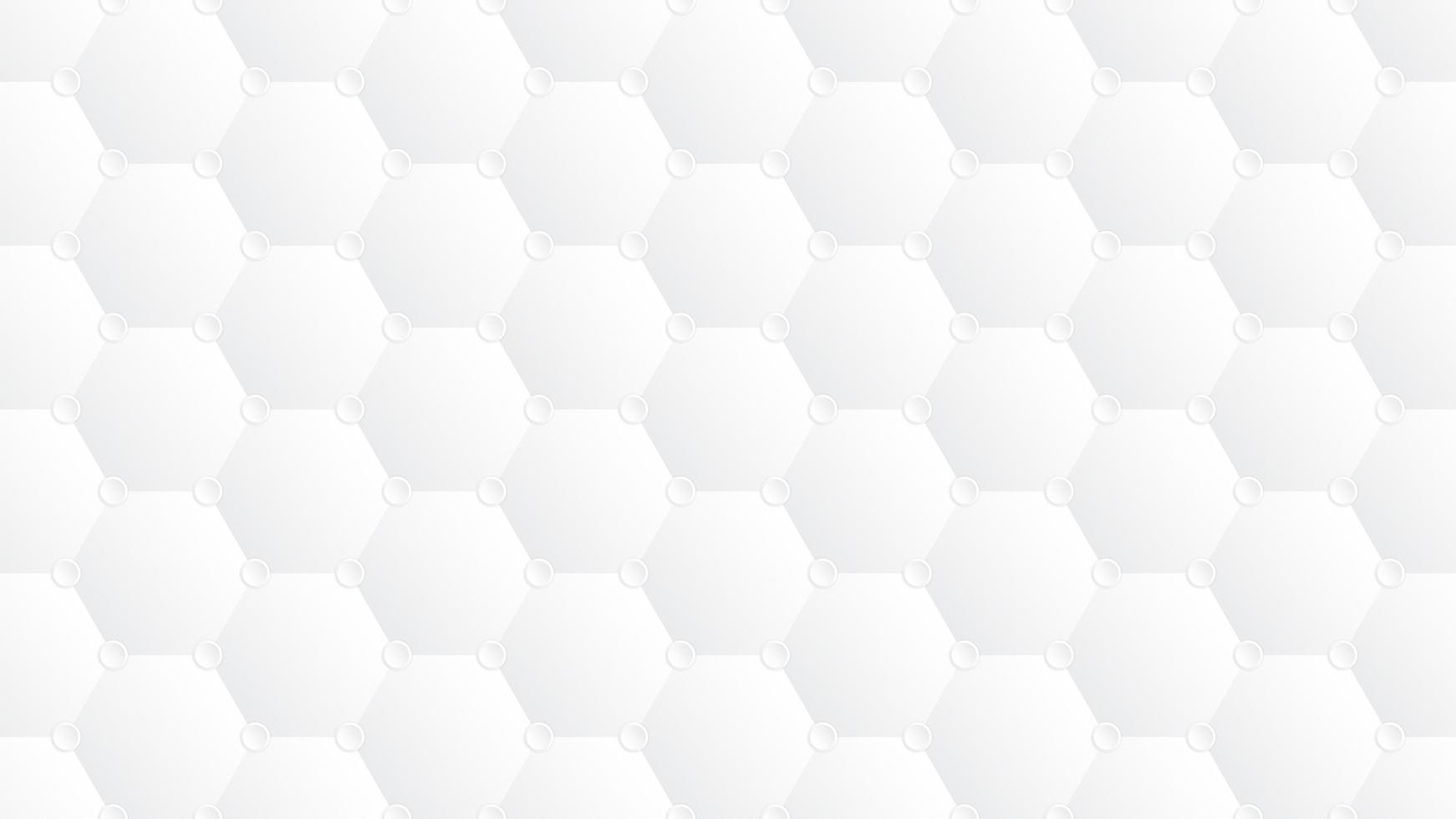 White and grey honeycomb geometric texture vector