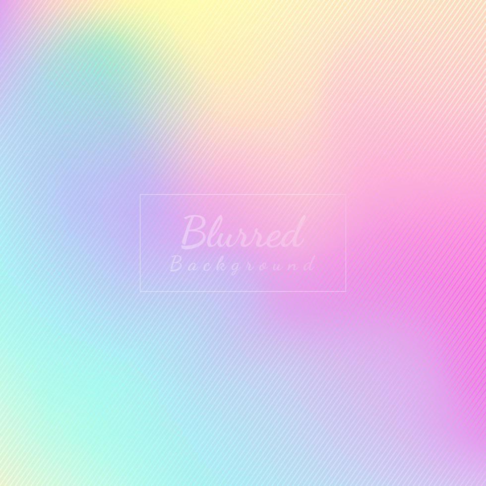 Pastel Blurred Background with Diagonal Stripes vector