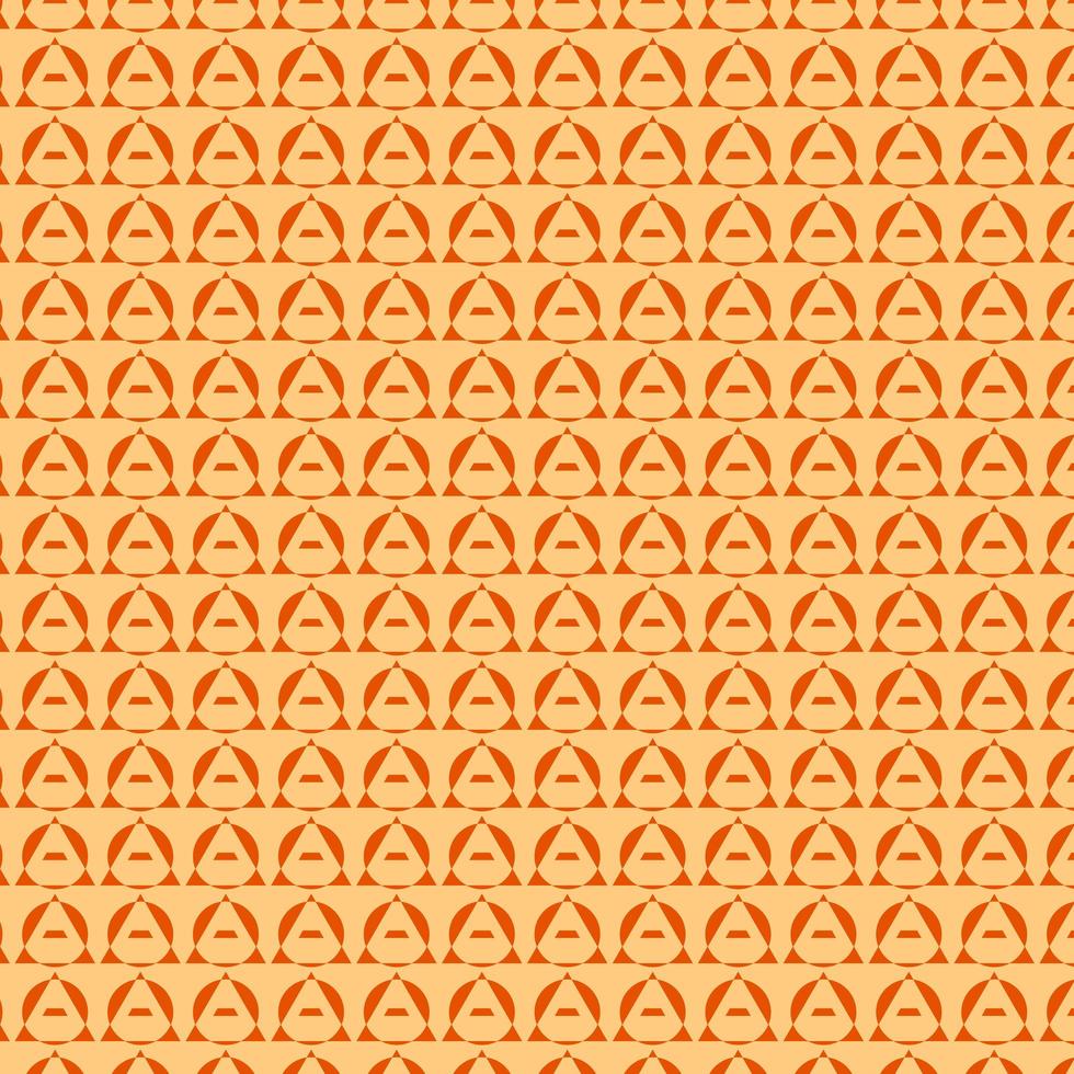 Nice Orange Nice Pattern Design Template vector