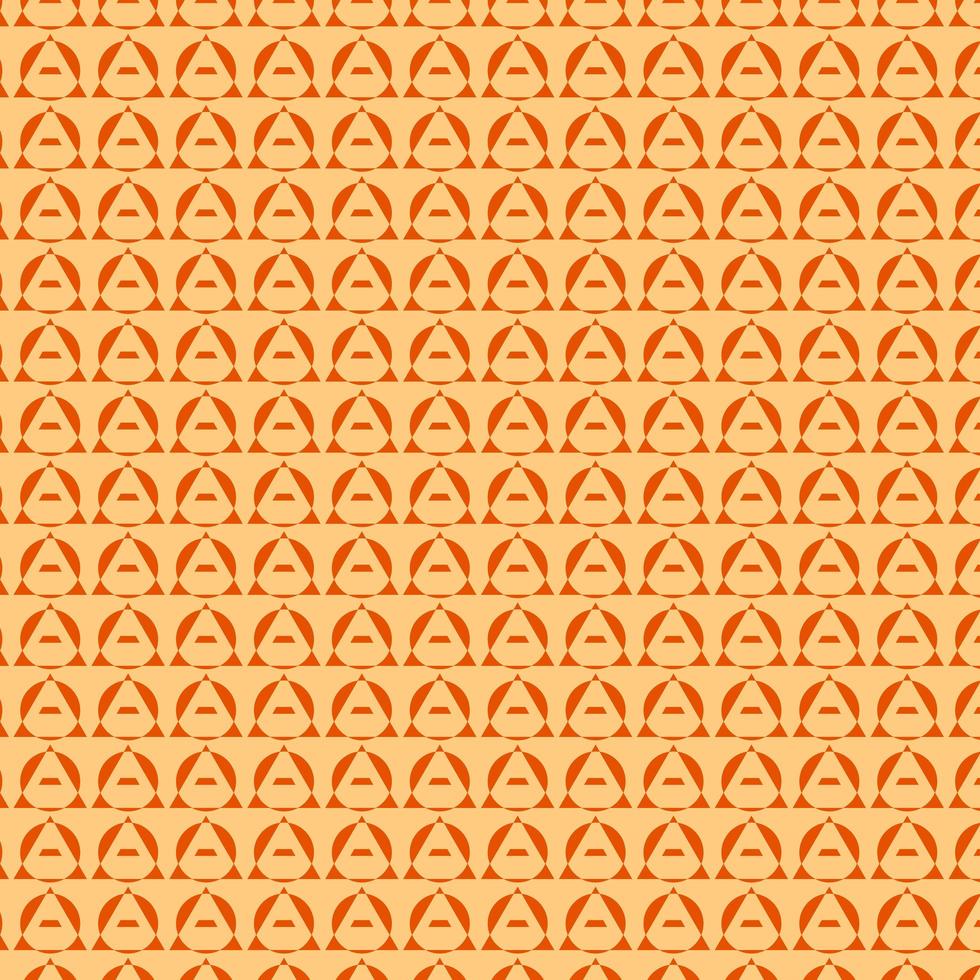 Nice Orange Nice Pattern Design Template vector