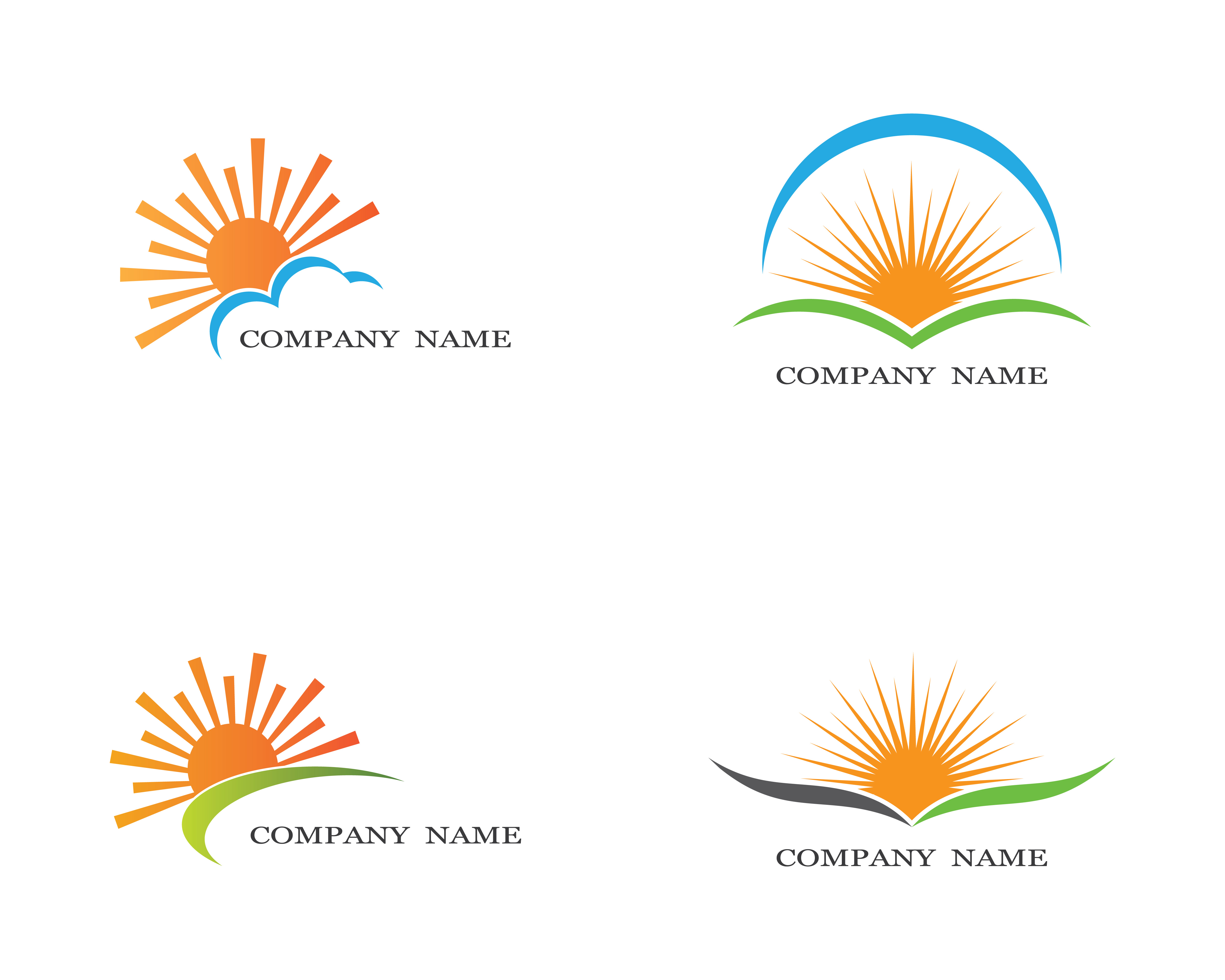 Sunrise Vector Logo