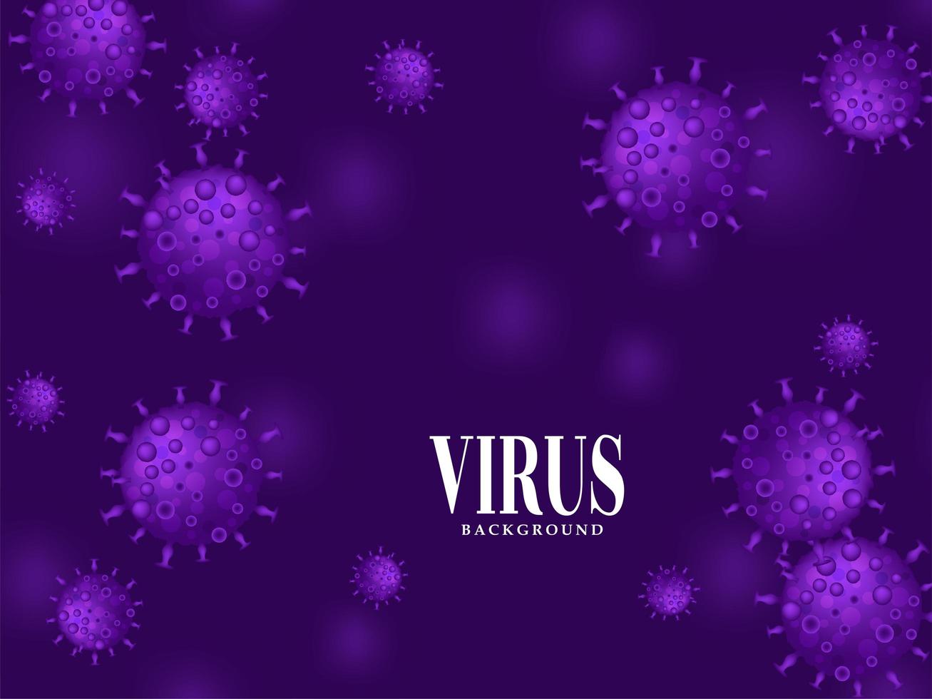 virus abstracto propagación de antecedentes de la enfermedad vector