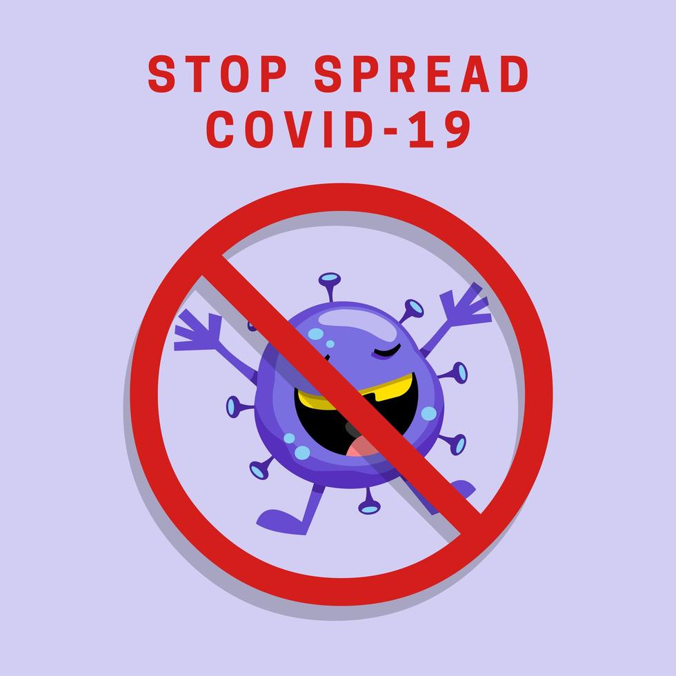 Coronavirus Pandemic Poster vector