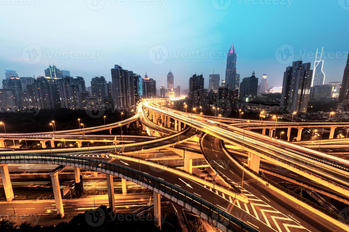 Shanghai interchange 1110715 Stock Photo at Vecteezy
