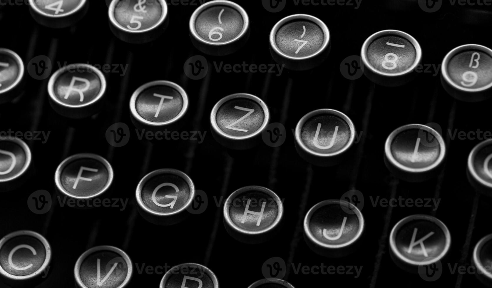 Vintage typewriter keys 1112368 Stock Photo at Vecteezy