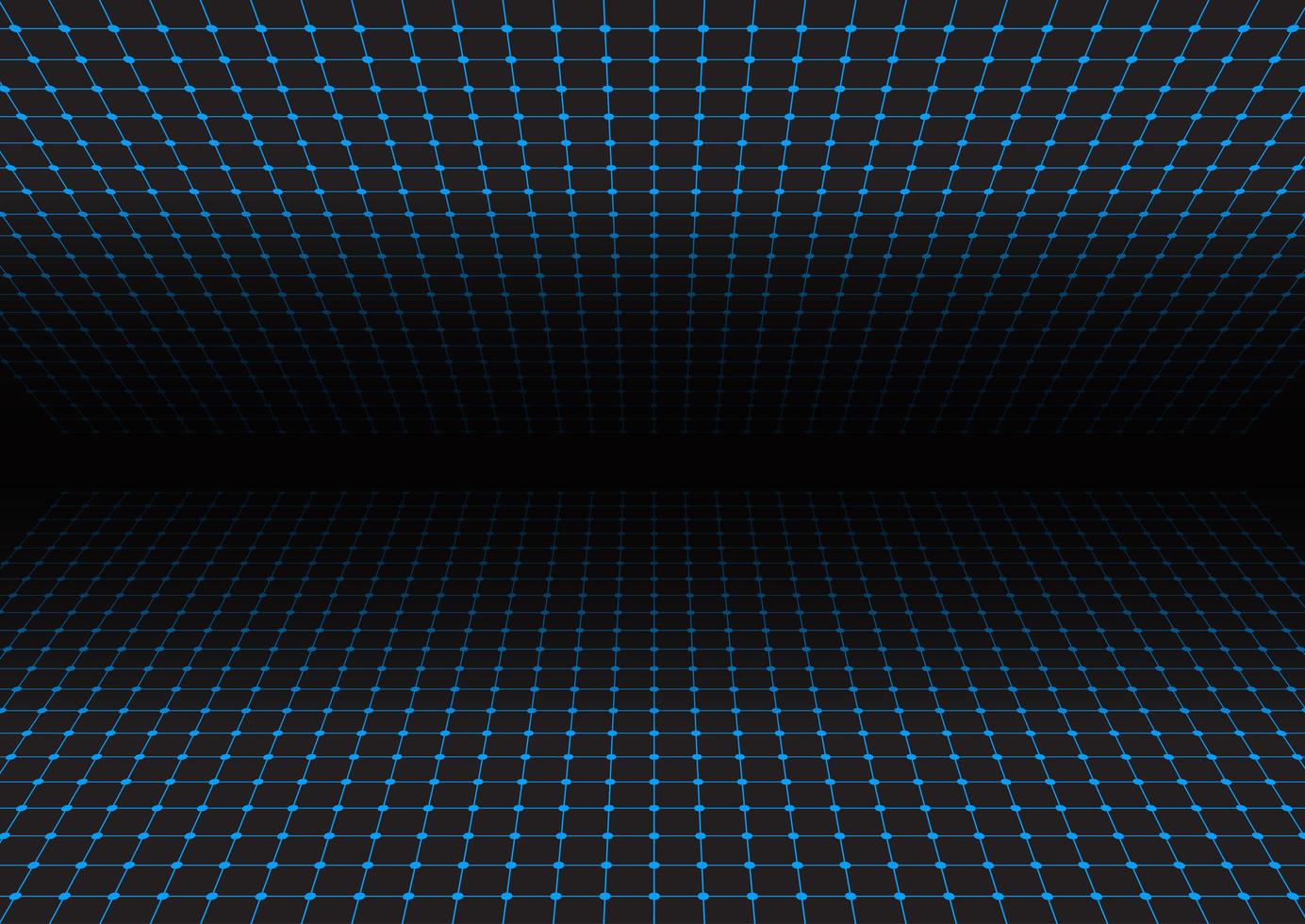 Perspective grid background vector