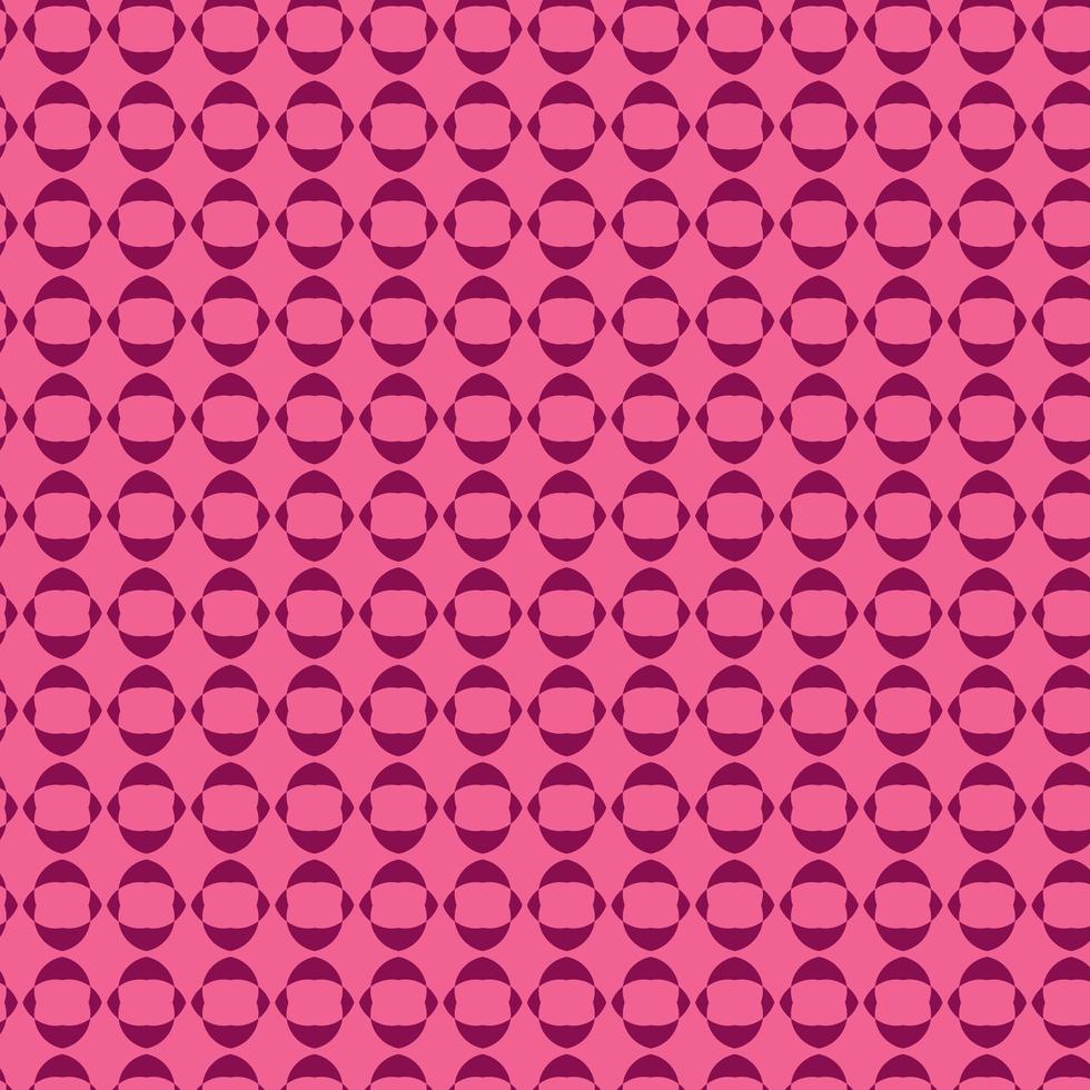Geometric Circle Pink Pattern Design Template vector