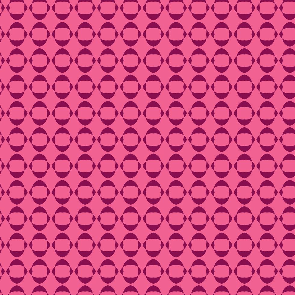 Geometric Circle Pink Pattern Design Template vector