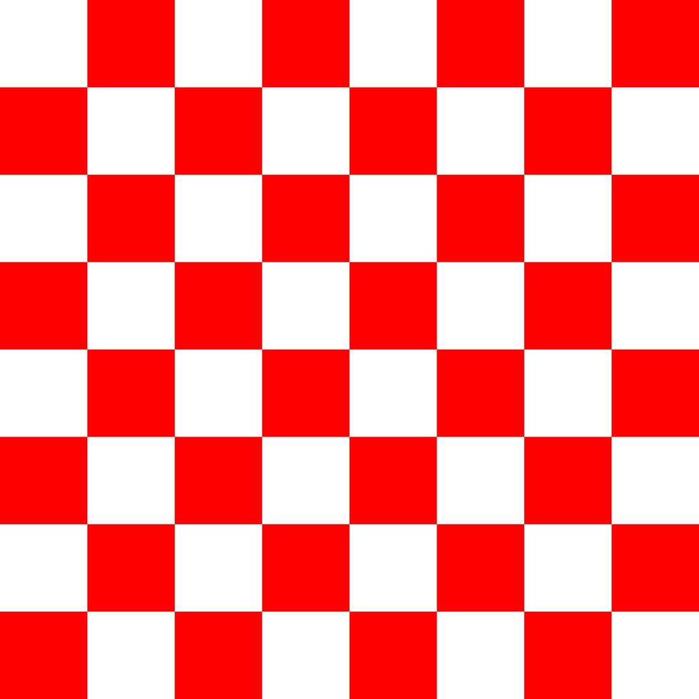 Checkerboard red clearance