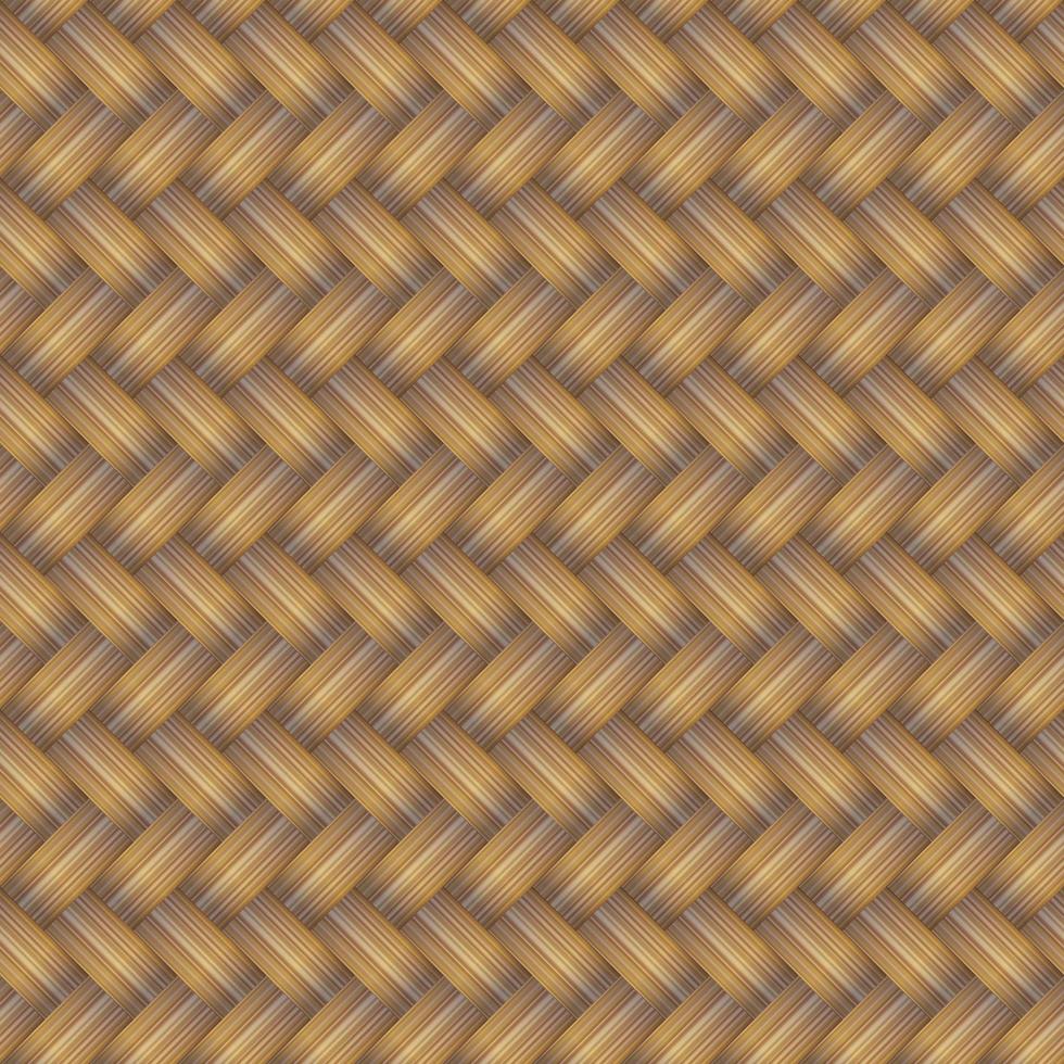 Wicker shades seamless pattern vector